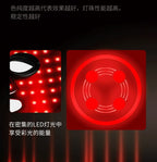 AquaGlow Mask Lieferumfang mit USB-Ladekabel und Anleitung