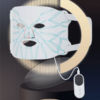 AquaGlow Mask Anwendung im Gesicht bei der täglichen Beautyroutine